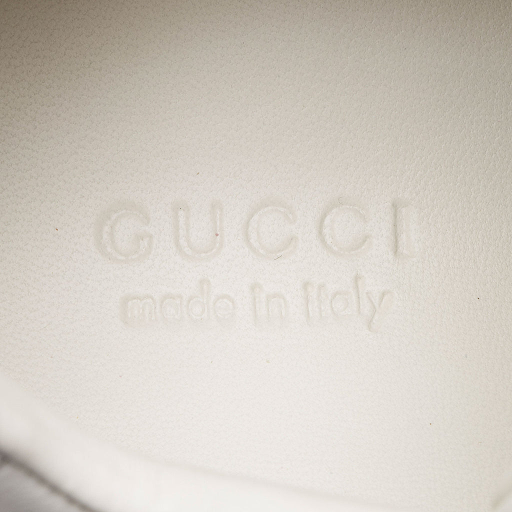 Gucci Leather Re-Web Low Top Sneakers - Size 9 / 39