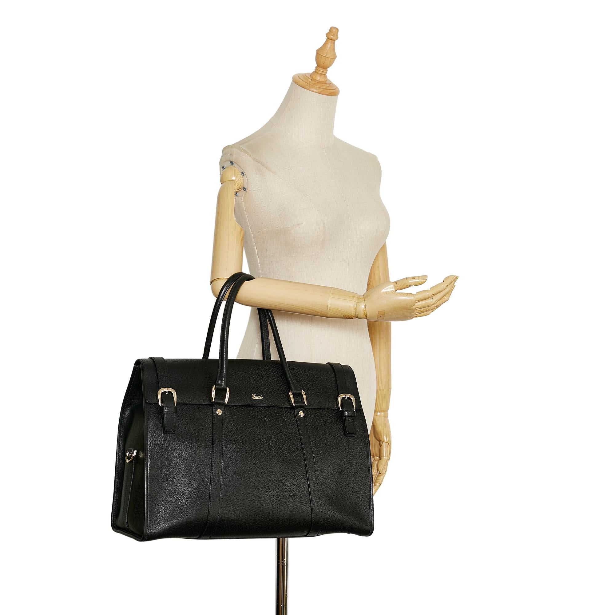 Gucci Leather Satchel (SHG-35940)