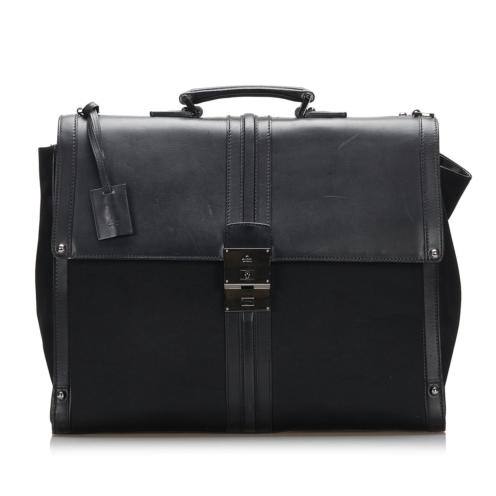 Gucci Leather Satchel (SHG-Vz5m8z)
