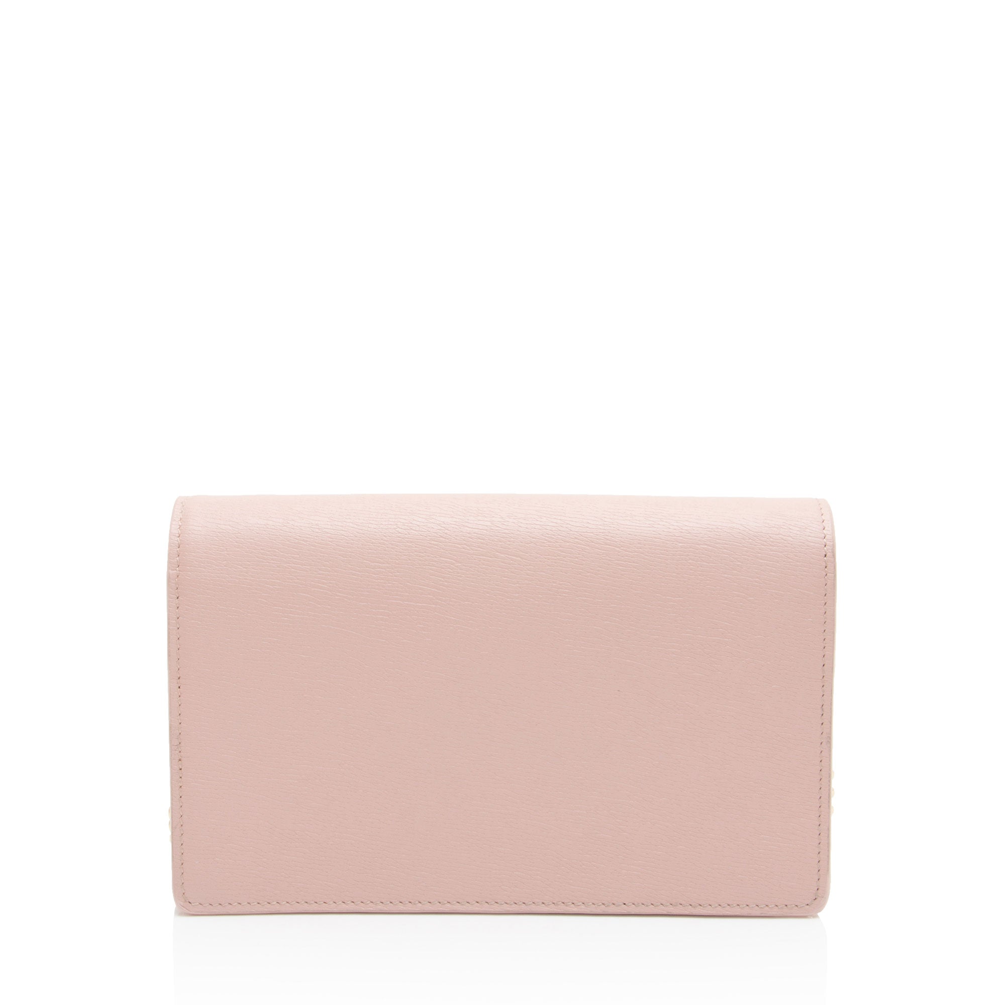 Gucci Leather Script Wallet on Chain