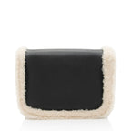 Gucci Leather Shearling Horsebit 1955 Small Bag