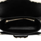 Gucci Leather Shearling Horsebit 1955 Small Bag