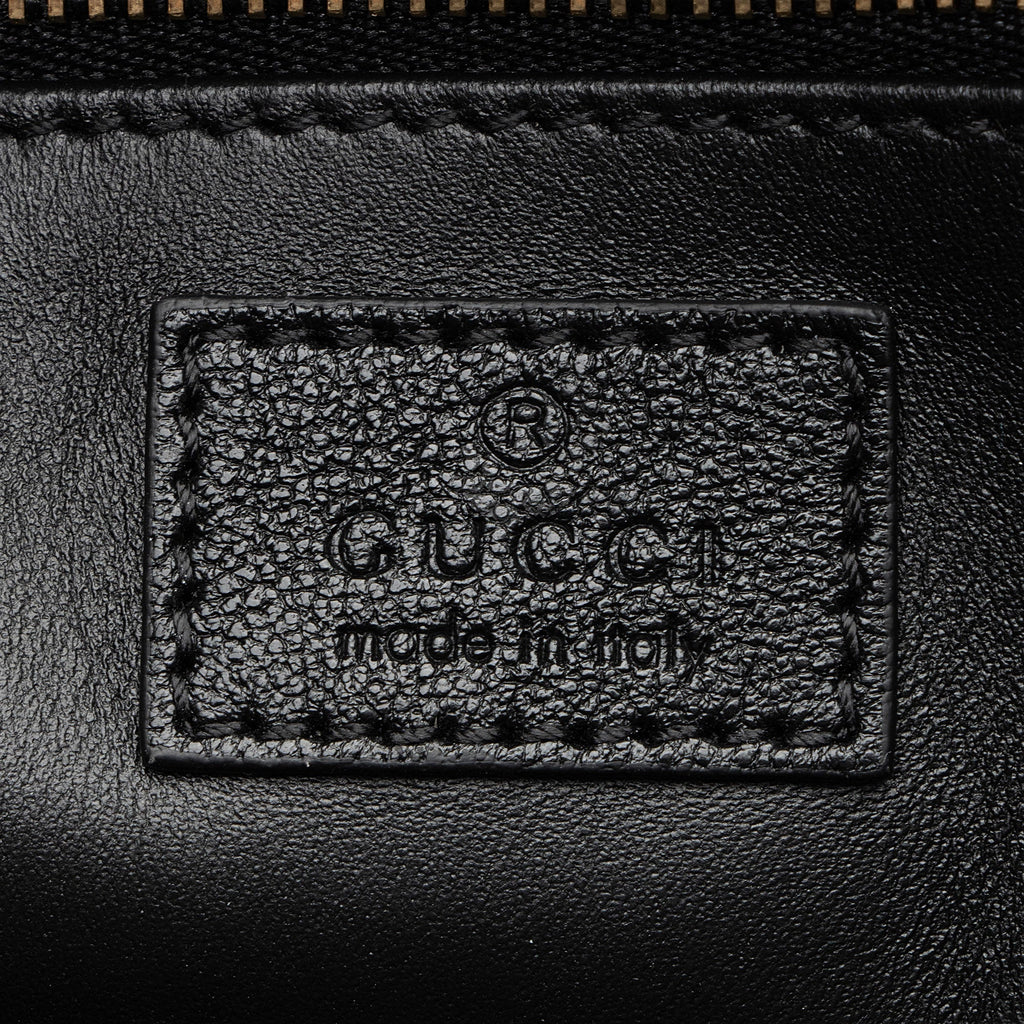 Gucci Leather Shearling Horsebit 1955 Small Bag