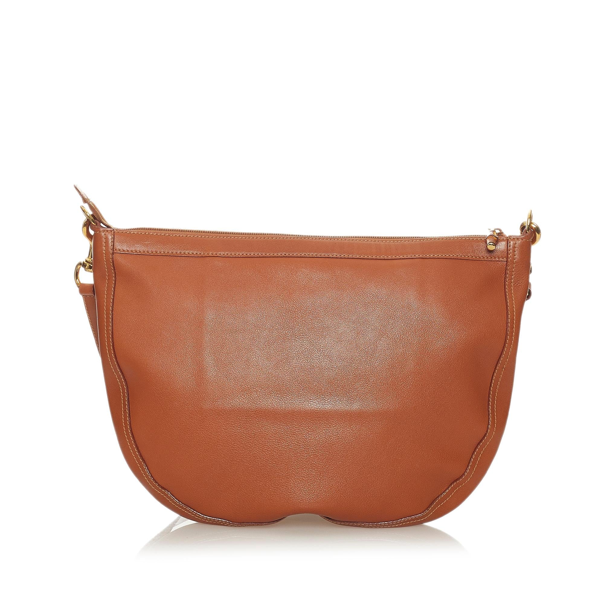 Gucci Leather Shoulder Bag (SHG-27353)