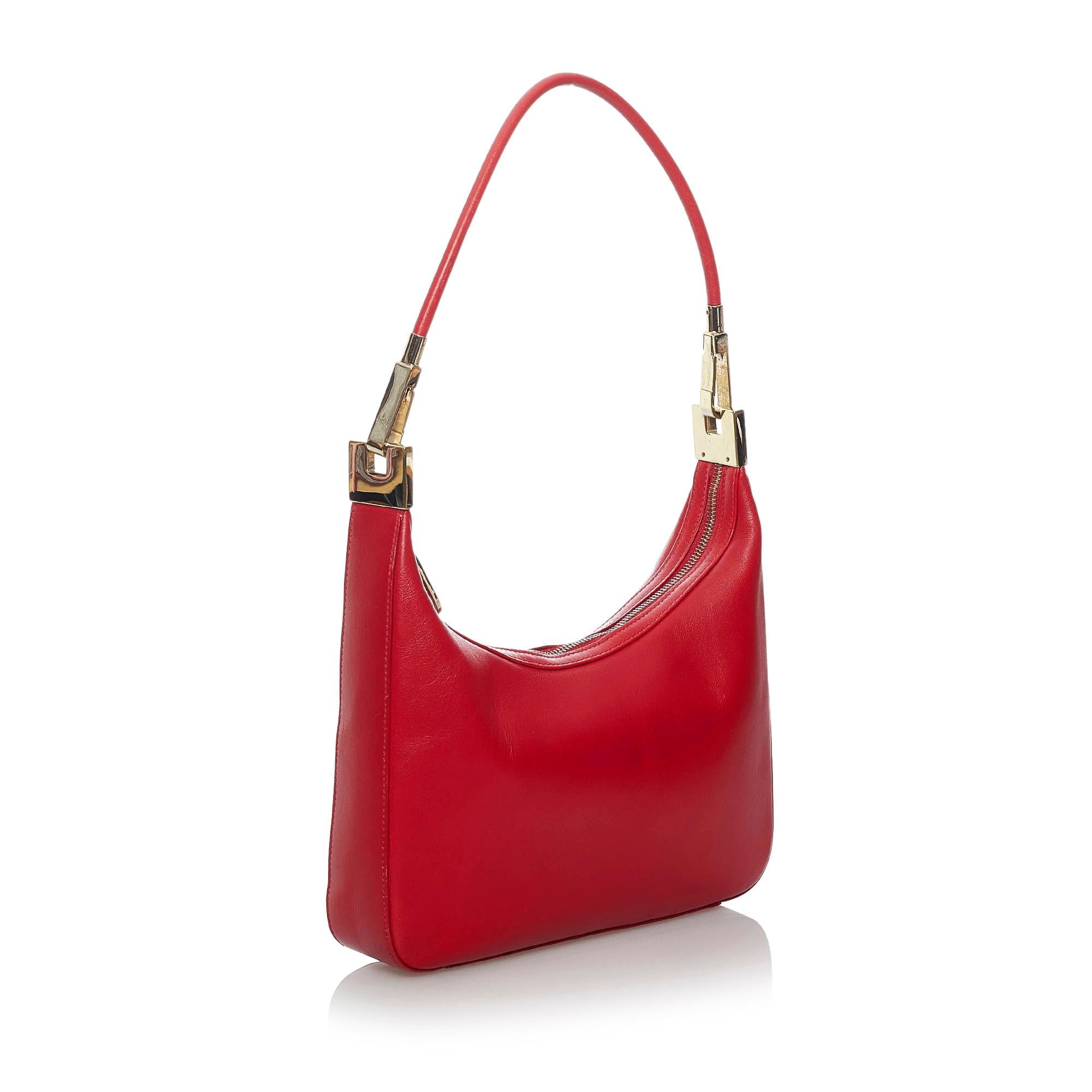 Gucci Leather Shoulder Bag (SHG-29443)