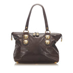 Gucci Leather Shoulder Bag (SHG-36161)