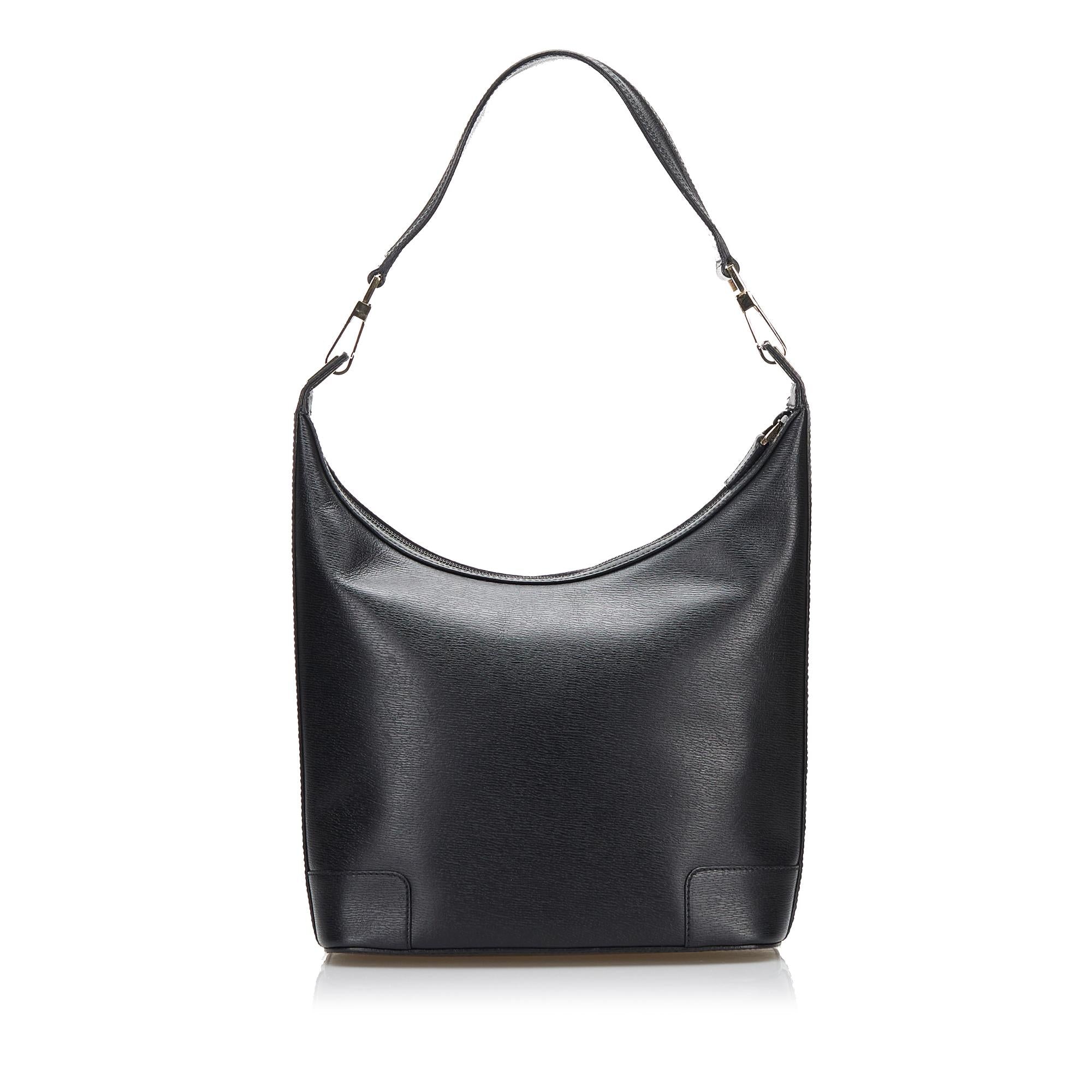 Gucci Leather Shoulder Bag (SHG-Cr1Dv5)