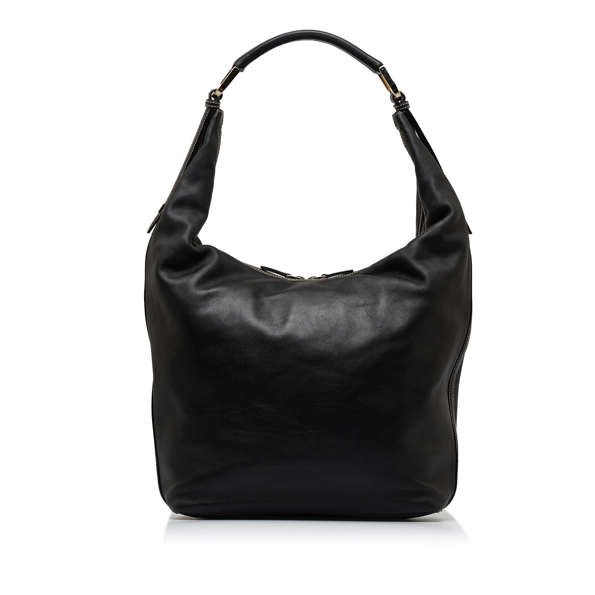 Gucci Leather Shoulder Bag (SHG-BBTMv6)