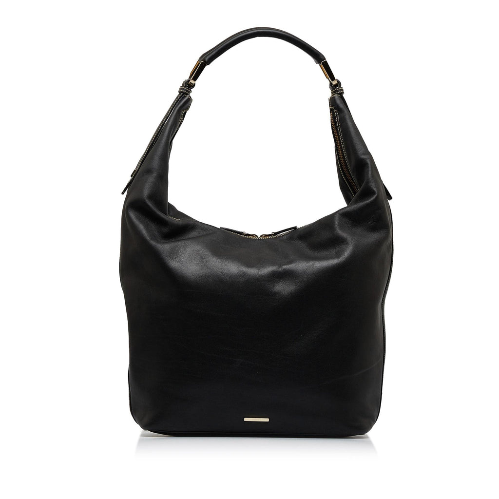 Gucci Leather Shoulder Bag (SHG-BBTMv6)