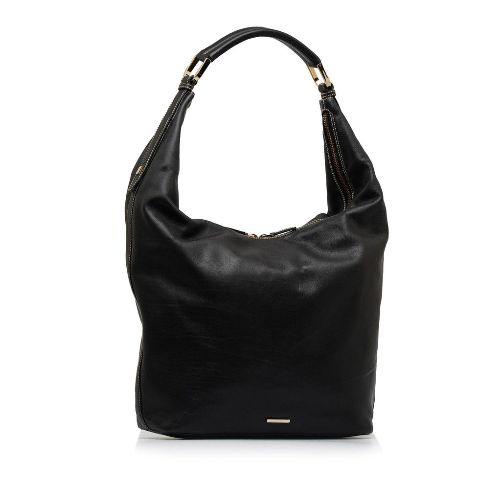 Gucci Leather Shoulder Bag (SHG-BBTMv6)
