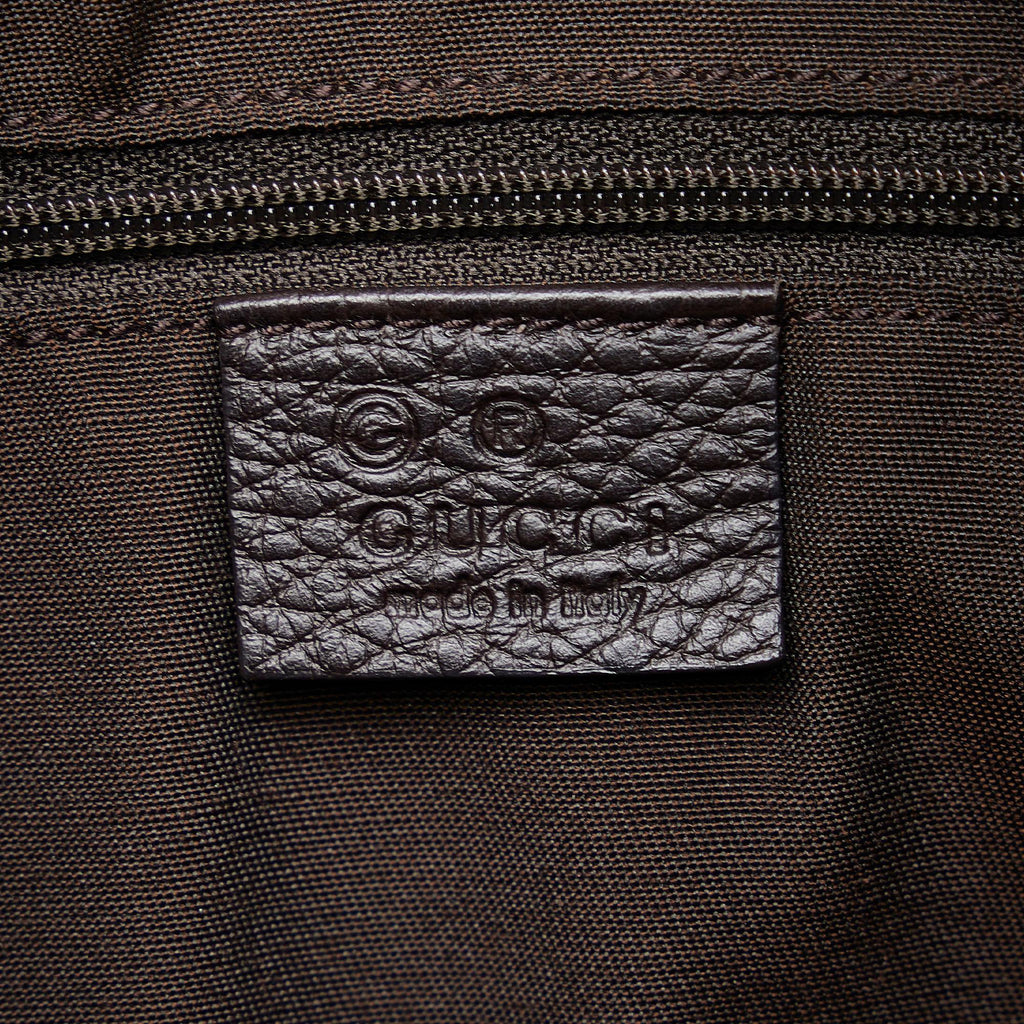 Gucci Leather Shoulder Bag (SHG-DPPcZN)