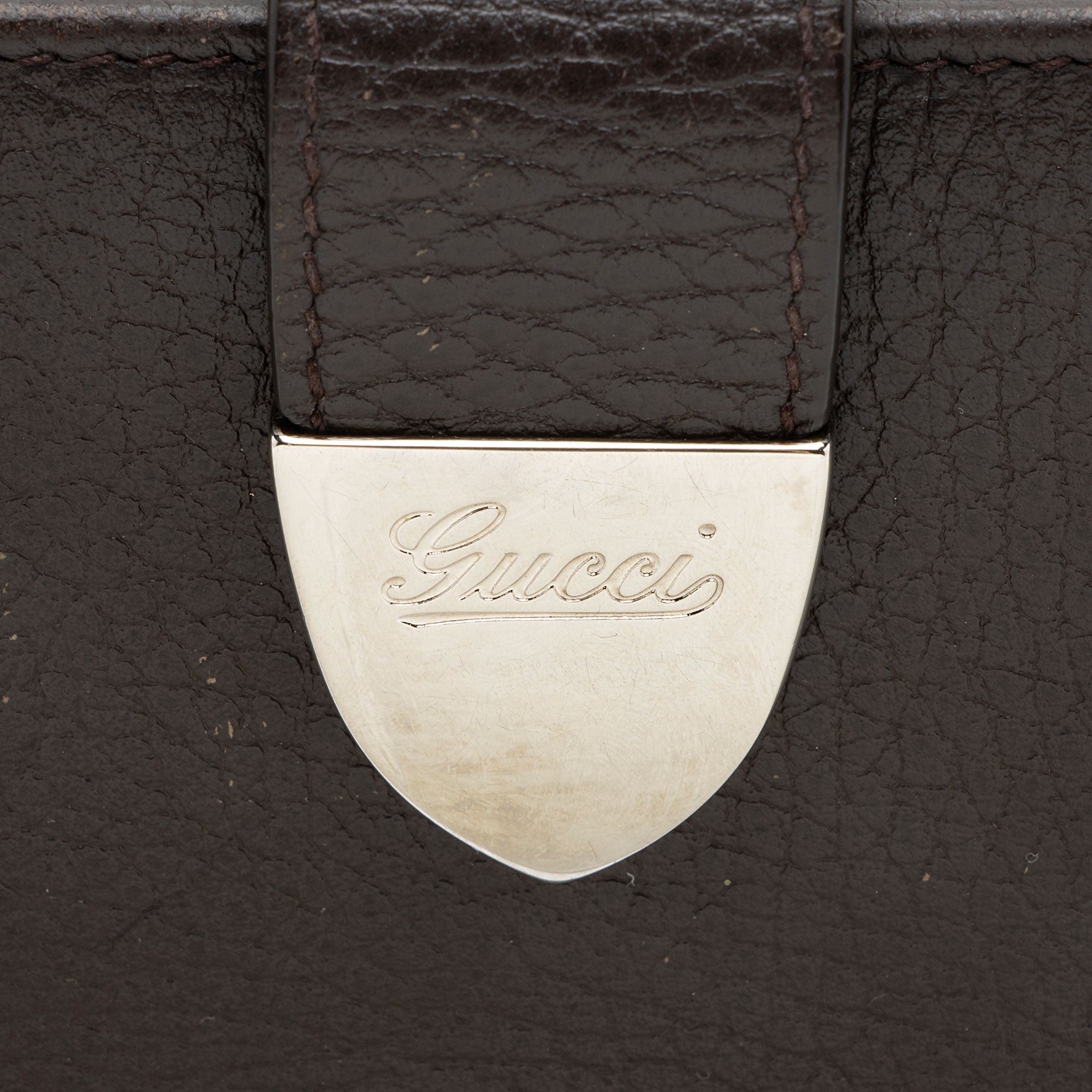 Gucci Leather Signoria Continental Wallet