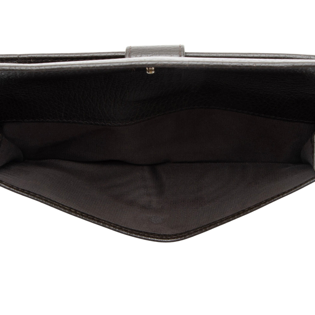 Gucci Leather Signoria Continental Wallet