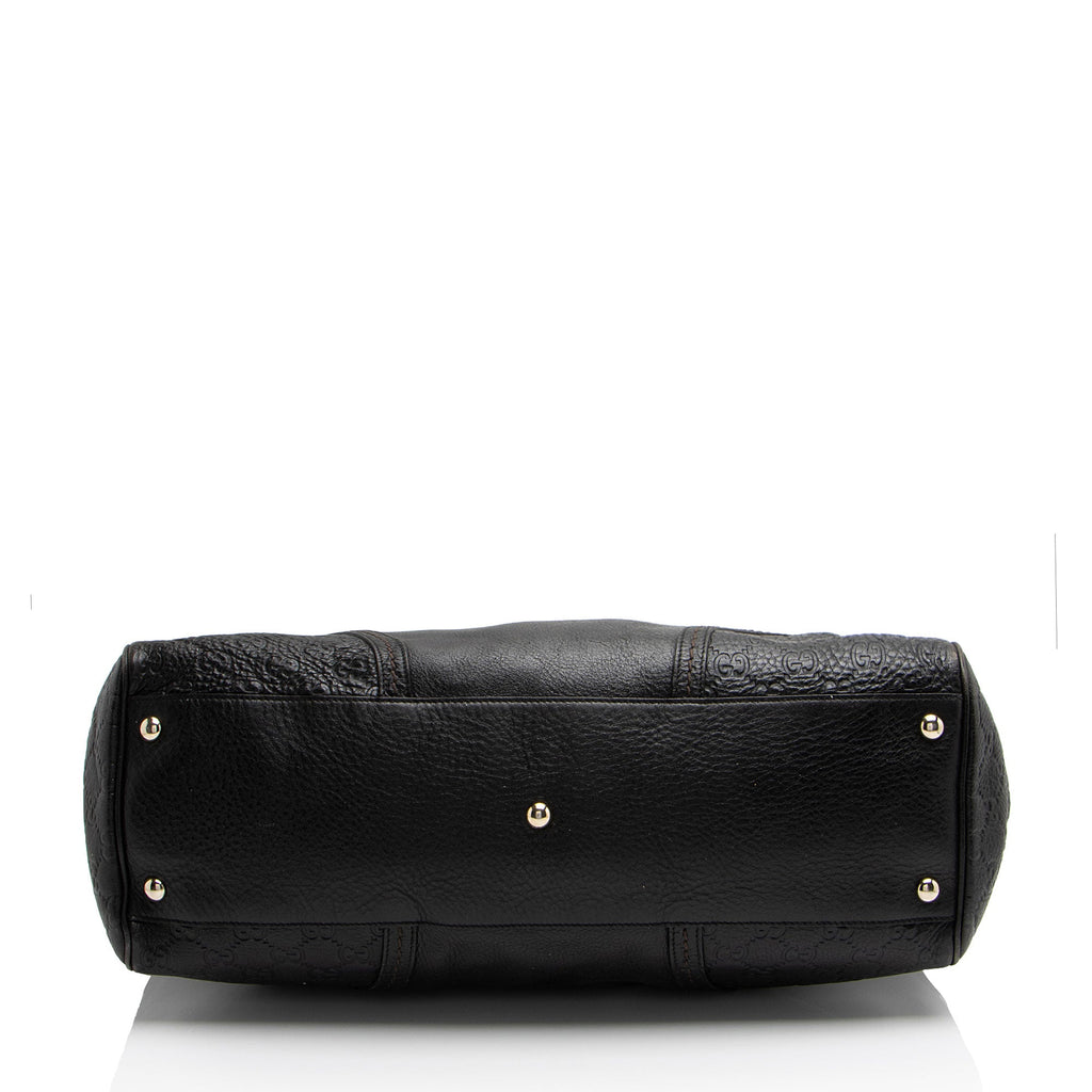 Gucci Leather Signoria Medium Tote