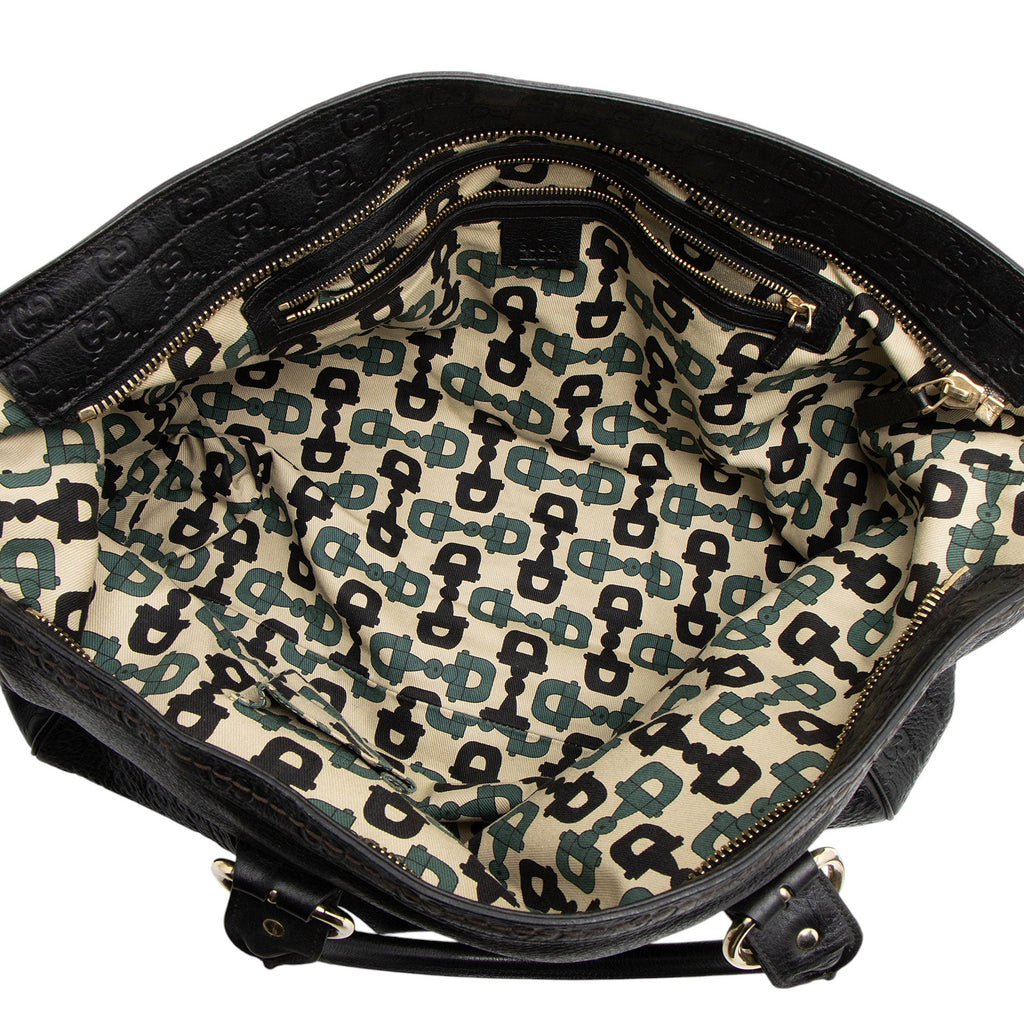 Gucci Leather Signoria Medium Tote