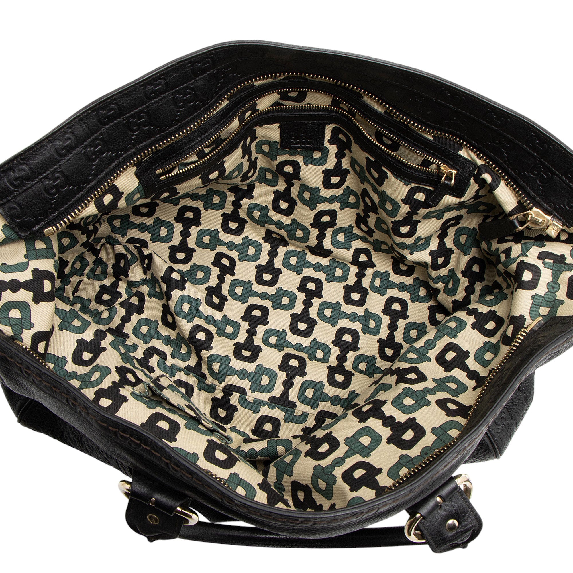Gucci Leather Signoria Medium Tote