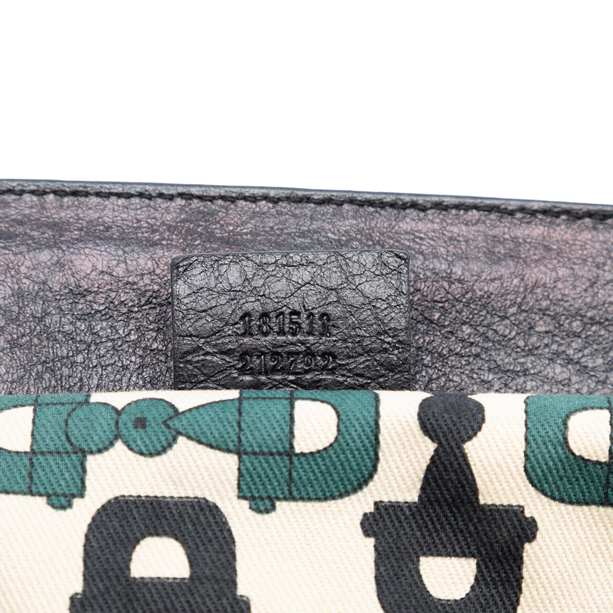 Gucci Leather Signoria Tote