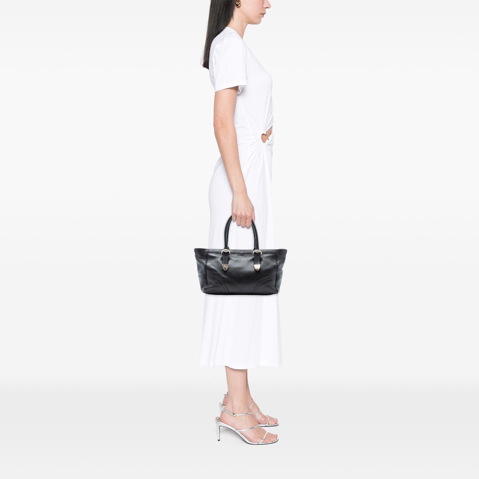 Gucci Leather Signoria Tote