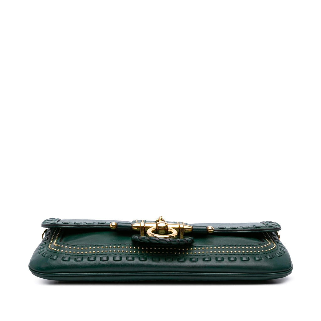 Gucci Leather Snaffle Bit Chain Shoulder Bag