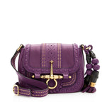 Gucci Leather Snaffle Bit Small Shoulder Bag (SHF-20362)