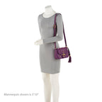 Gucci Leather Snaffle Bit Small Shoulder Bag (SHF-20362)