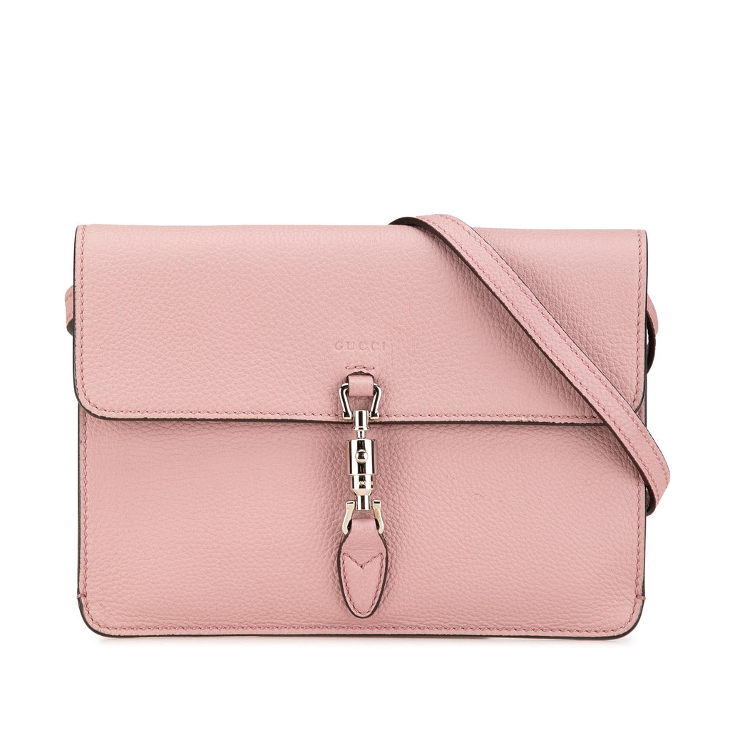 Gucci Leather Soft Jackie Convertible Crossbody