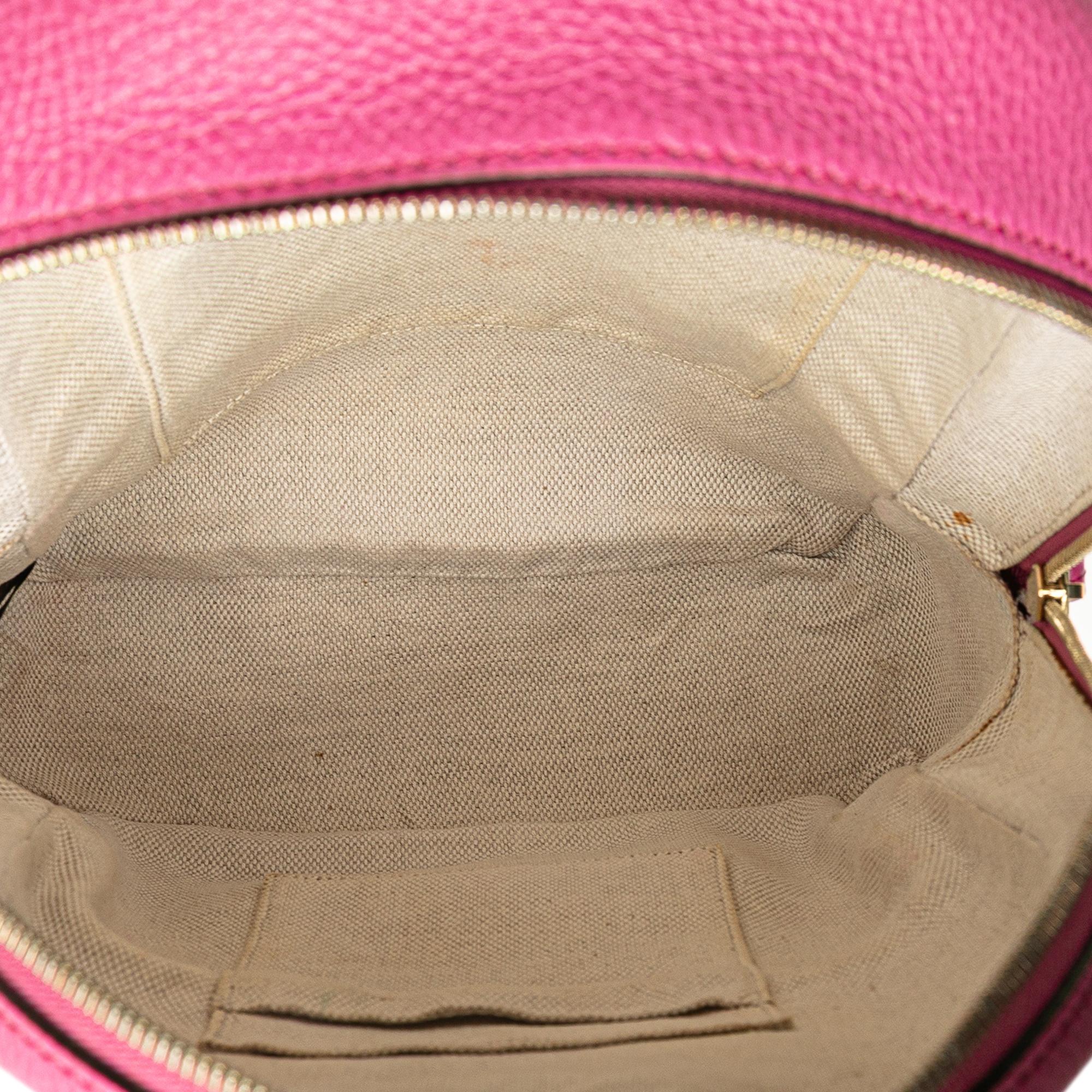 Gucci Leather Soho Backpack