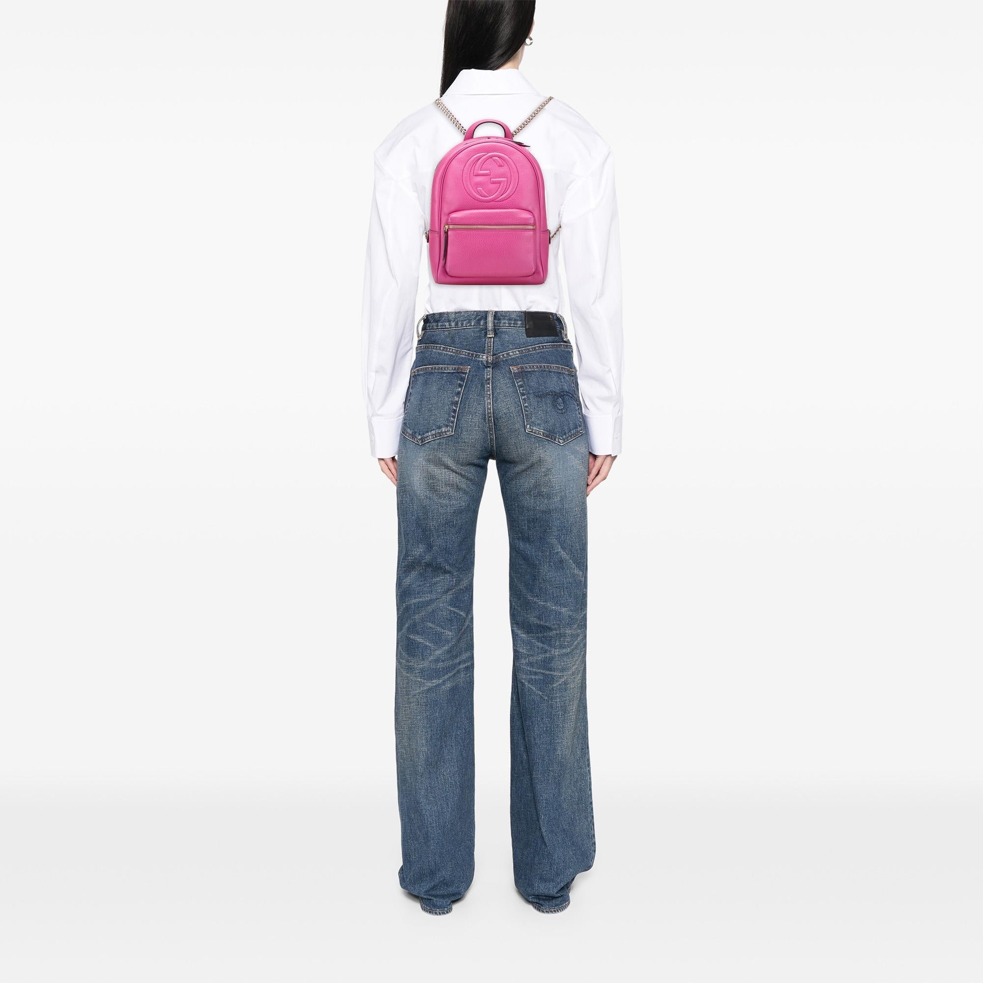 Gucci Leather Soho Backpack