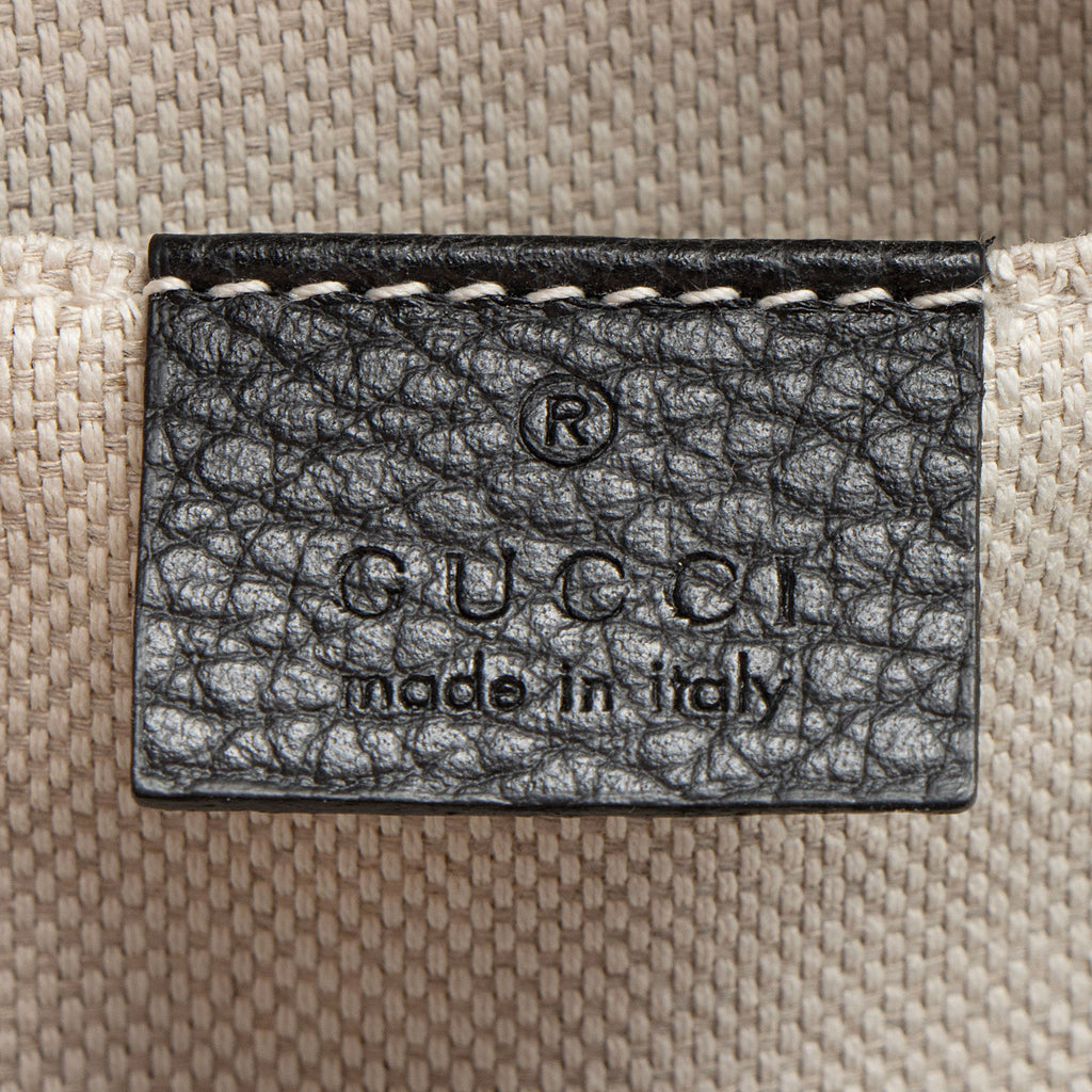 Gucci Leather Soho Chain Backpack (SHF-ImbRbN)