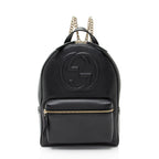 Gucci Leather Soho Chain Backpack