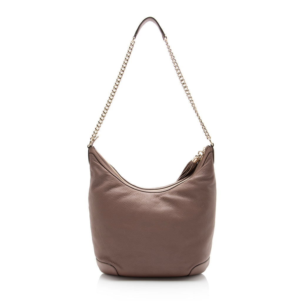 Gucci Leather Soho Chain Medium Hobo
