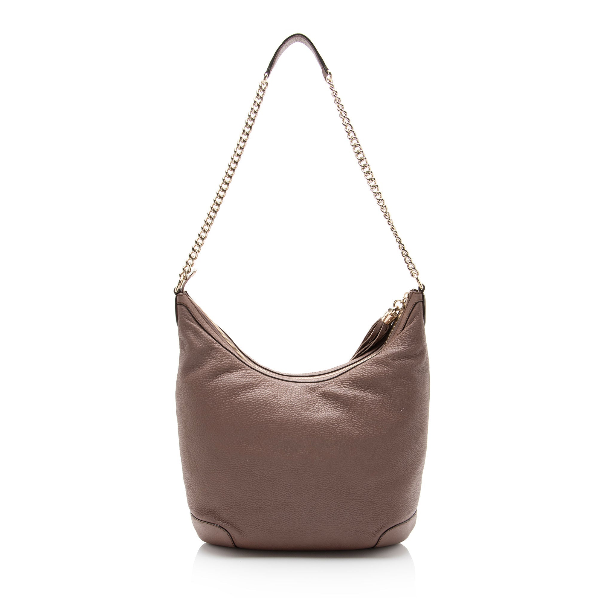 Gucci Leather Soho Chain Medium Hobo