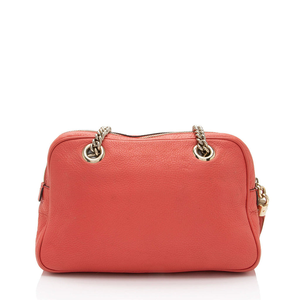 Gucci Leather Soho Chain Small Shoulder Bag (SHF-me1riu)