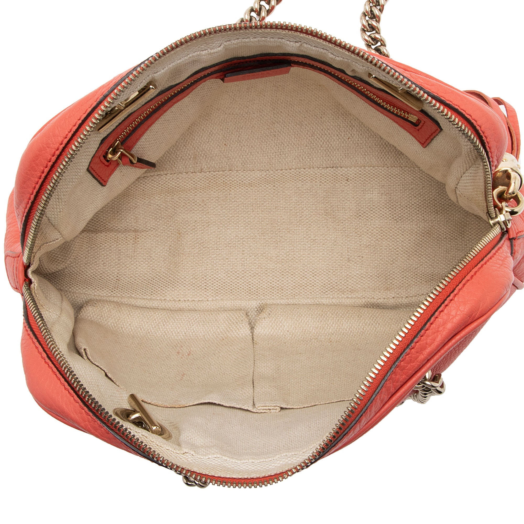 Gucci Leather Soho Chain Small Shoulder Bag (SHF-me1riu)