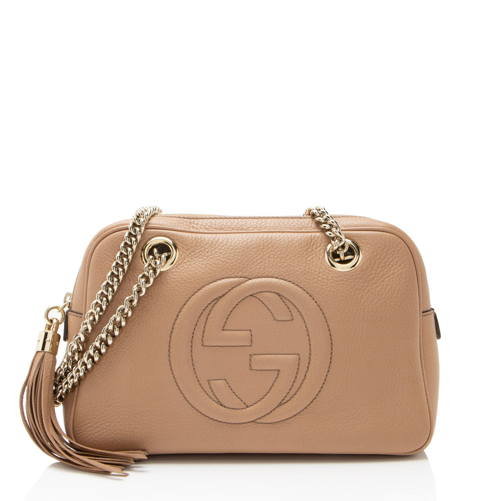 Gucci Leather Soho Chain Small Shoulder Bag