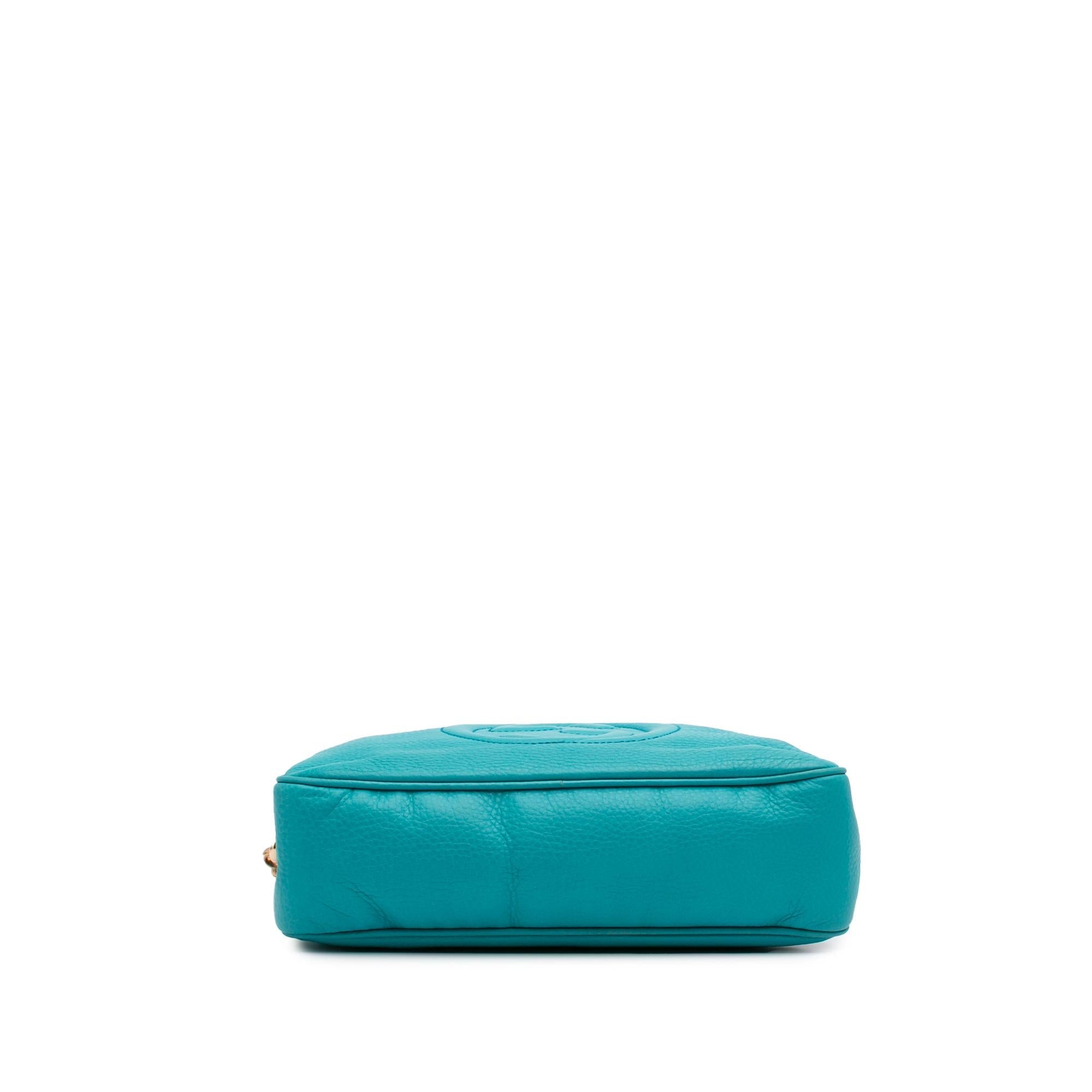 Gucci Leather Soho Chain Zip Shoulder Bag