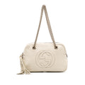 Gucci Leather Soho Chain Zip Shoulder Bag