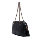 Gucci Leather Soho Chain Zip Shoulder Bag