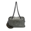 Gucci Leather Soho Chain Zip Shoulder Bag