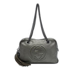 Gucci Leather Soho Chain Zip Shoulder Bag