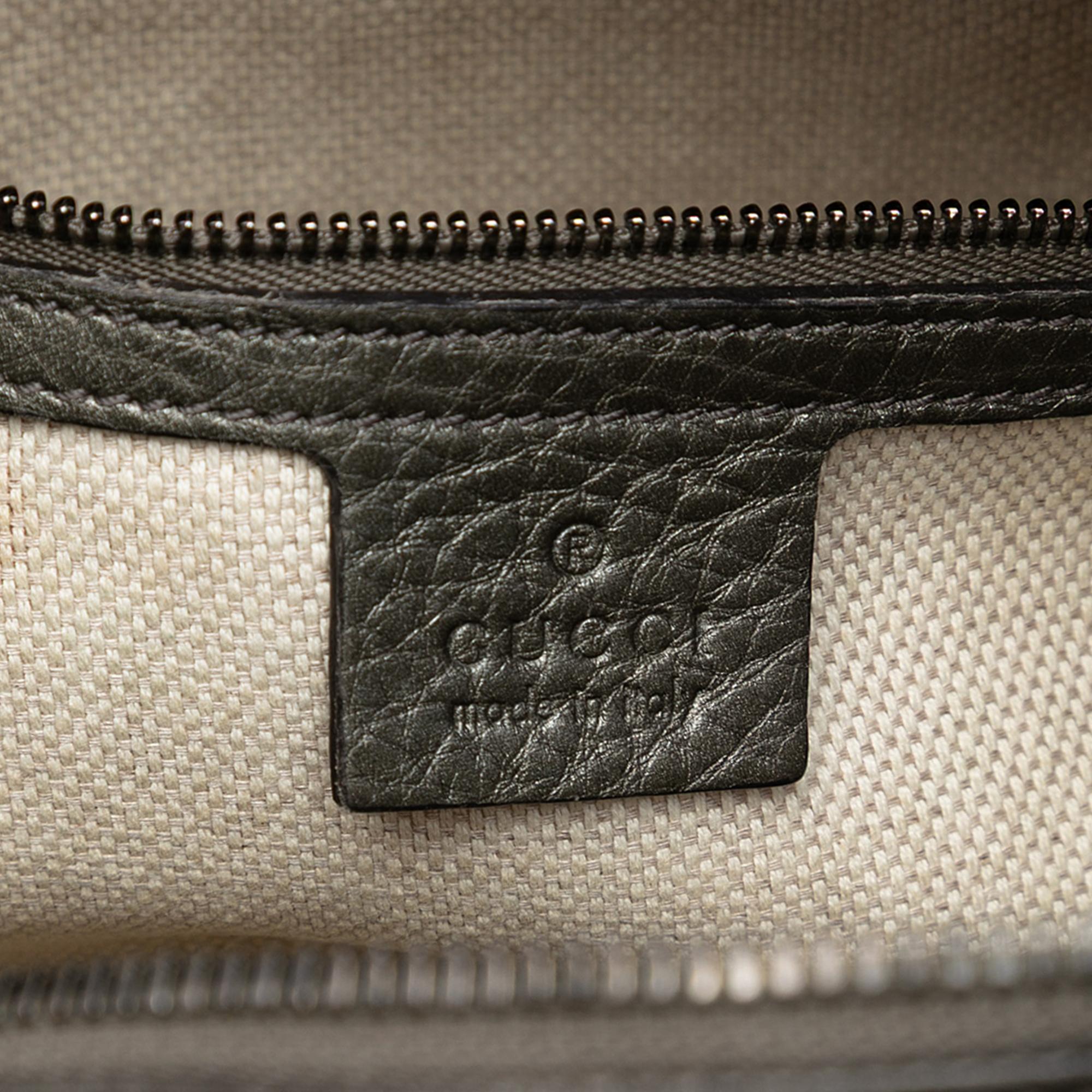 Gucci Leather Soho Chain Zip Shoulder Bag