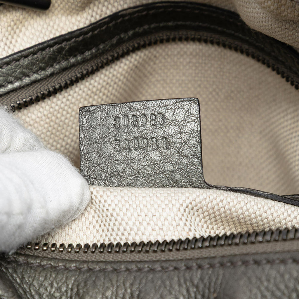 Gucci Leather Soho Chain Zip Shoulder Bag