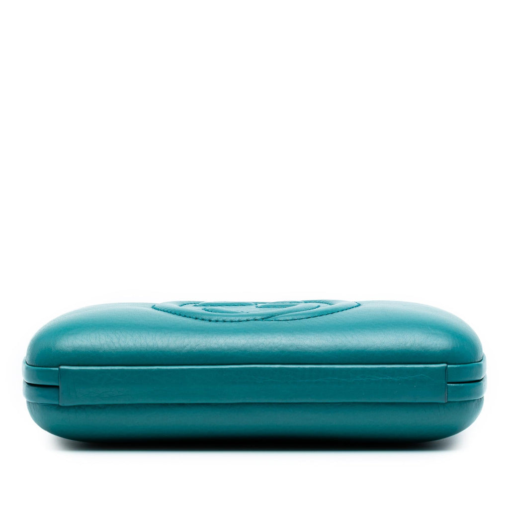 Gucci Leather Soho Clutch on Chain