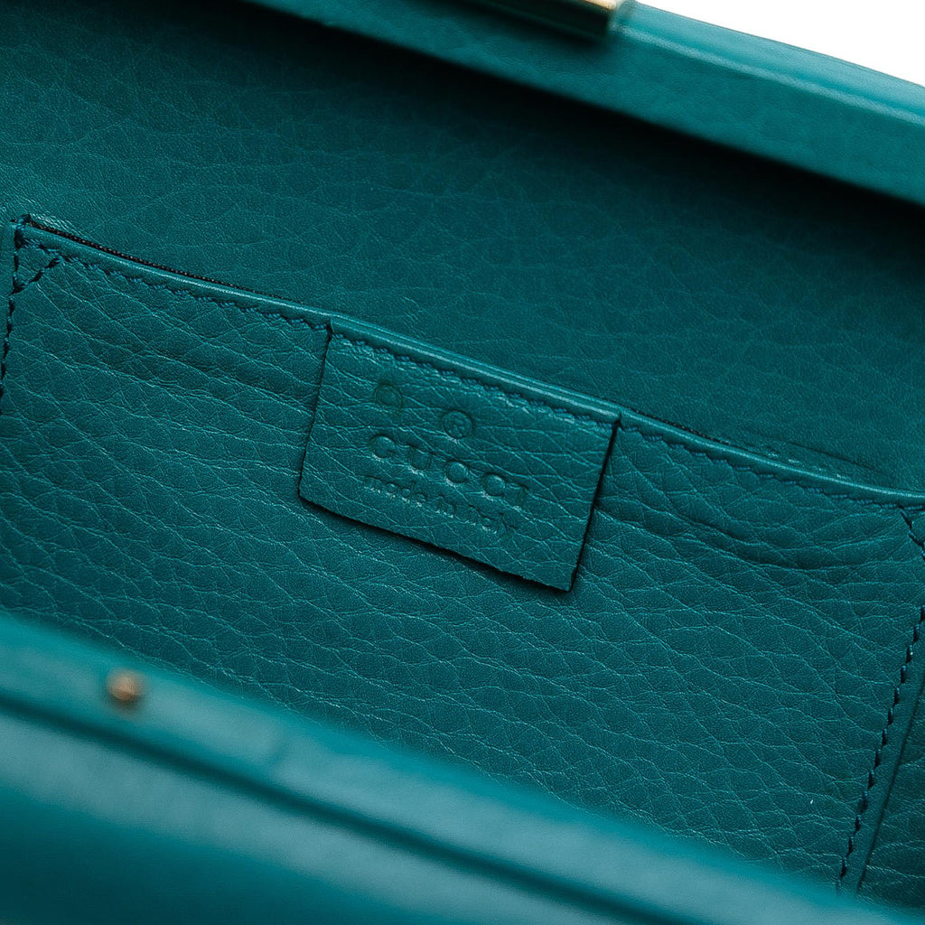 Gucci Leather Soho Clutch on Chain