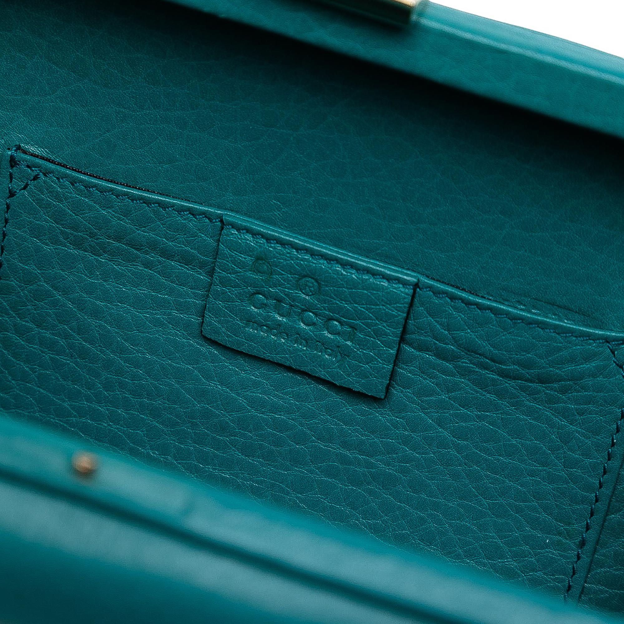 Gucci Leather Soho Clutch on Chain