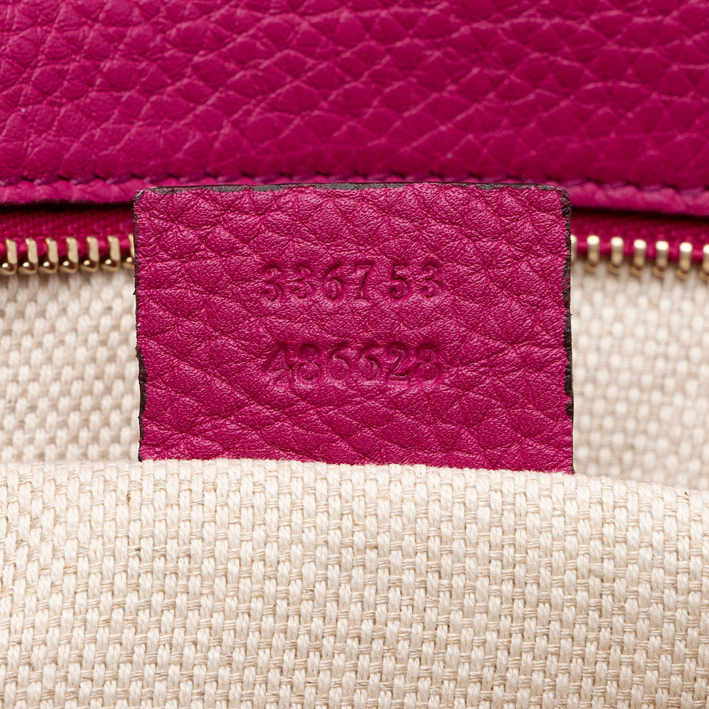 Gucci Leather Soho Clutch (SHF-WphwoI)