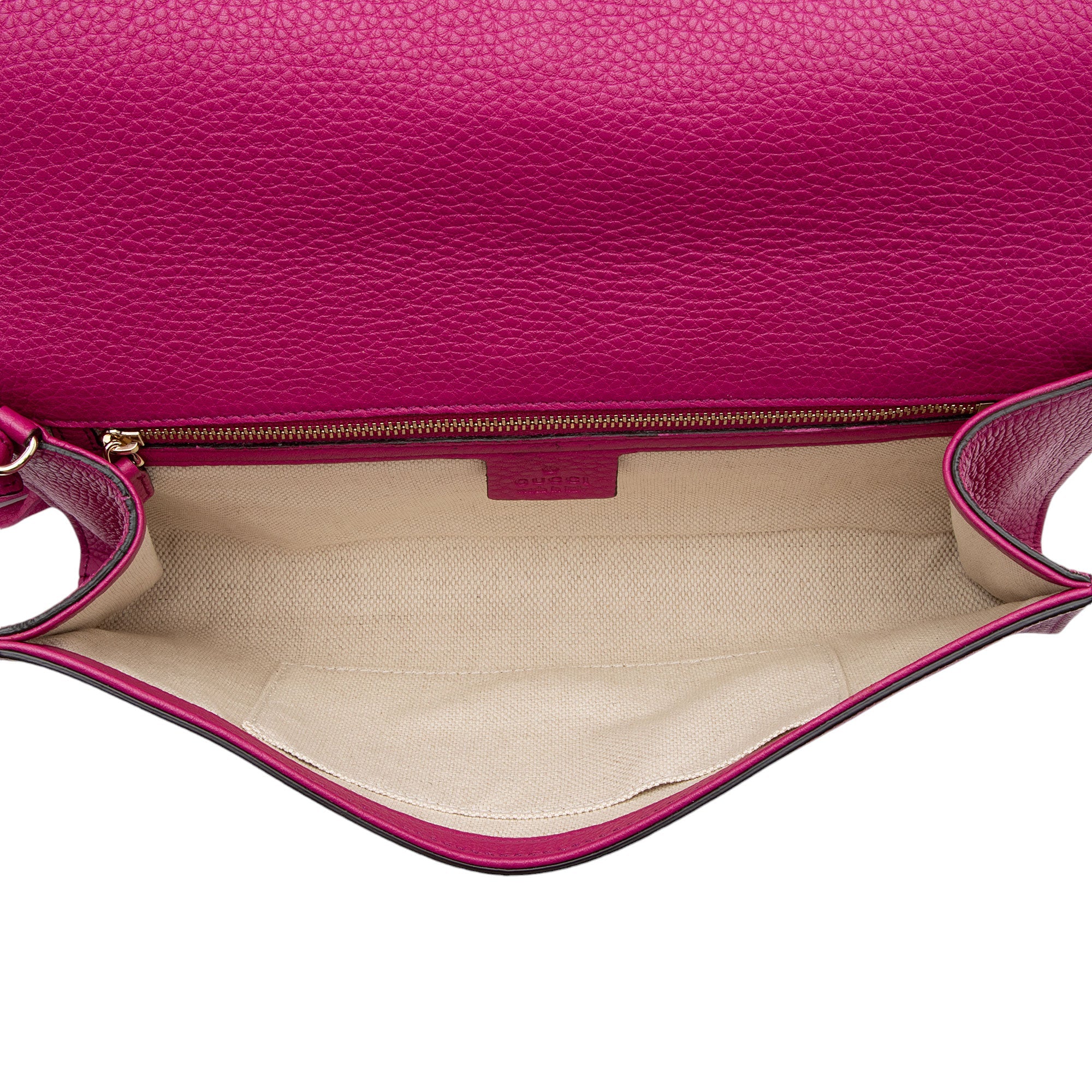 Gucci Leather Soho Clutch (SHF-WphwoI)