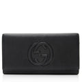 Gucci Leather Soho Continental Wallet - FINAL SALE (SHF-WW94IG)