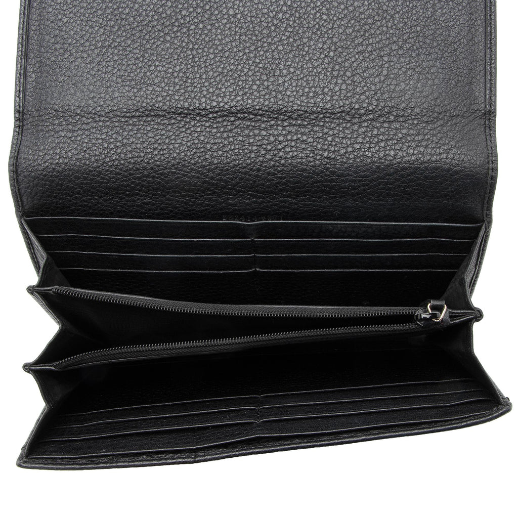 Gucci Leather Soho Continental Wallet - FINAL SALE (SHF-WW94IG)