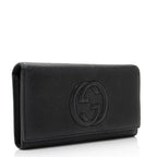 Gucci Leather Soho Continental Wallet - FINAL SALE (SHF-WW94IG)